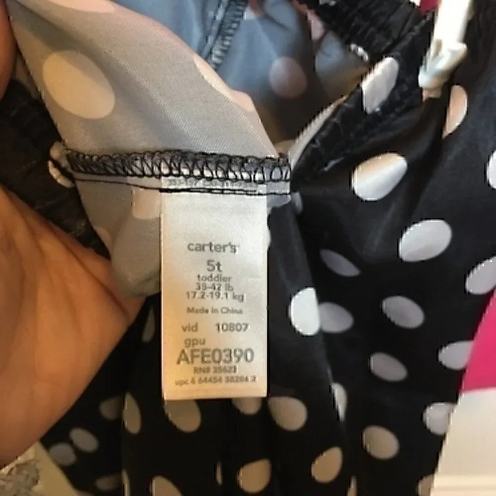Carter’s girls 5T poodle pajama set